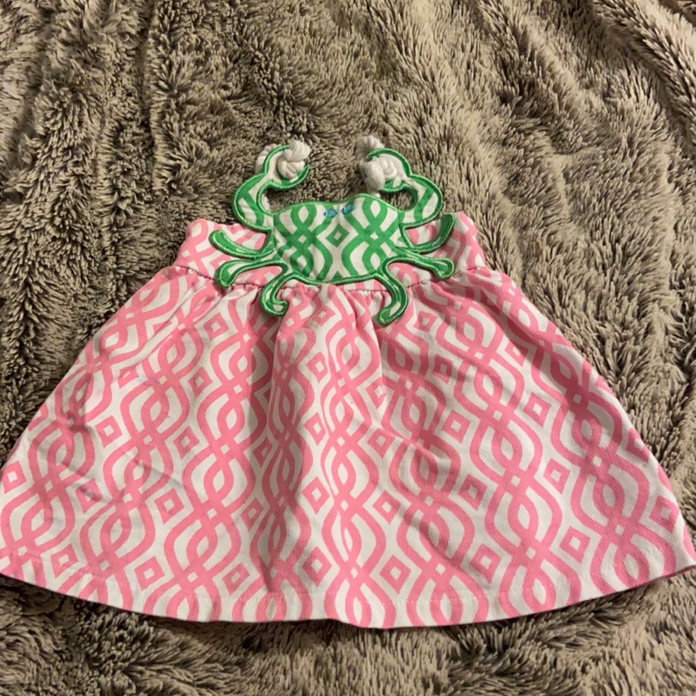 Mud Pie crab dress size 6-9 mo
